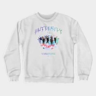 LOONA FLY LIKE A BUTTERFLY Crewneck Sweatshirt